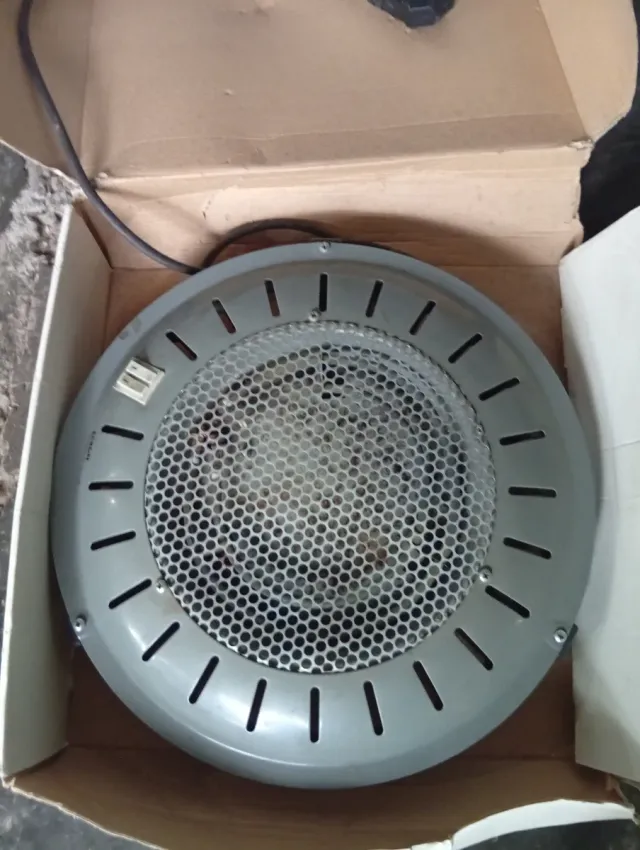 Brasero Estufa ECRON Bege/Cinza