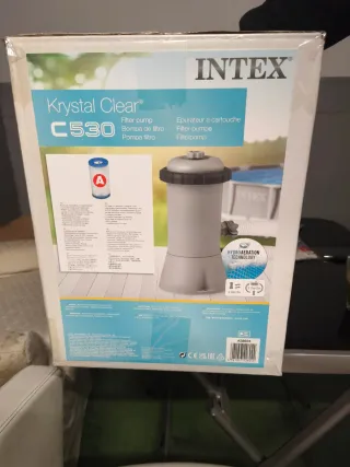 Depuradora Intex Krystal Clear C530