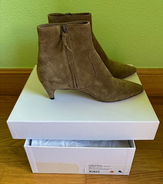 Botines Isabel Marant DERST Taupe T.36. NUEVOS