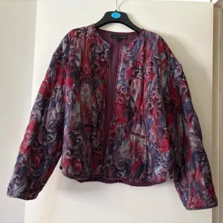 Chaqueta Zara Acolchada Multicolor