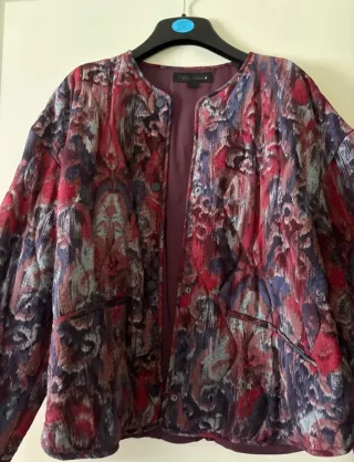 Chaqueta Zara Acolchada Multicolor