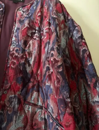 Chaqueta Zara Acolchada Multicolor