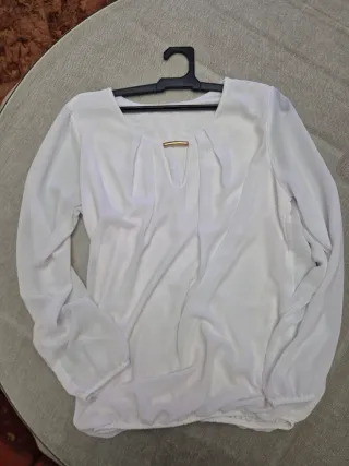 Blusa manga larga mujer