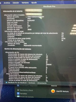 MacBook Pro 13" (2017) i5 2.3GHz / 8GB RAM / 256GB