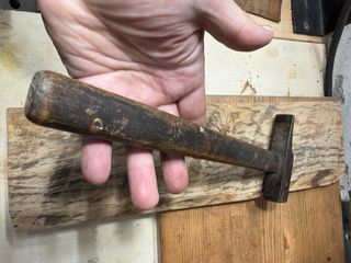 Martillo antiguo ebanista