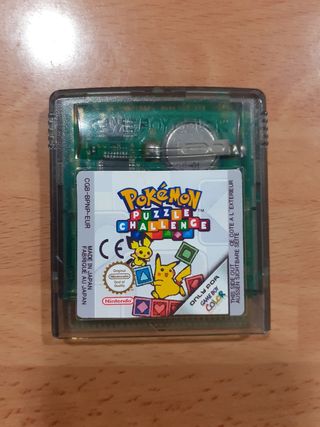 Pokemon puzzle challenge game boy color