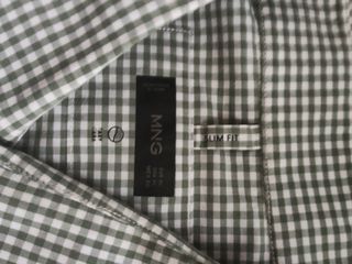 Camisa cuadros Mango Slim Fit Talla XL
