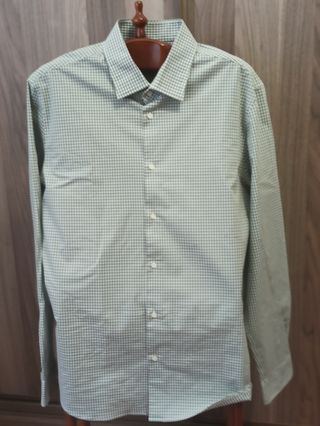 Camisa cuadros Mango Slim Fit Talla XL