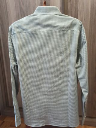 Camisa cuadros Mango Slim Fit Talla XL