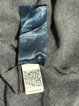 Polo Tommy Hilfiger Grigio Uomo XL