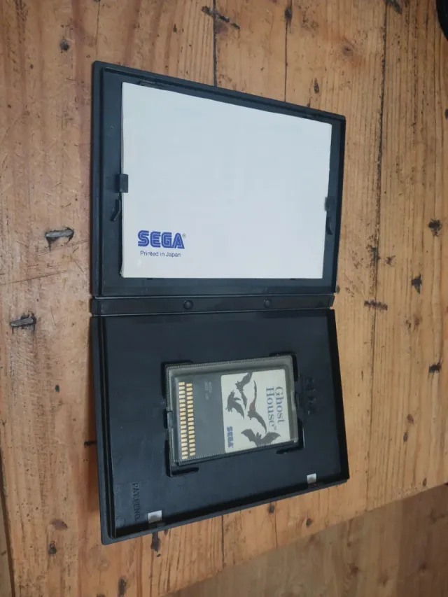 Ghost House Master System Sega Card