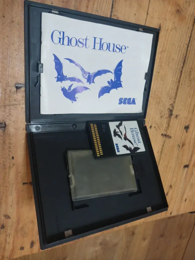 Ghost House Master System Sega Card