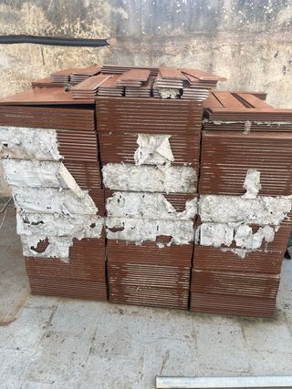 Baldosas para terraza color terracota