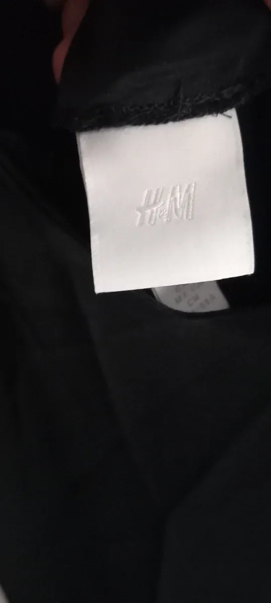 Vestido lencero negro pedrería