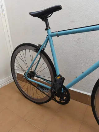 Bicicleta Moma Urbana Azul