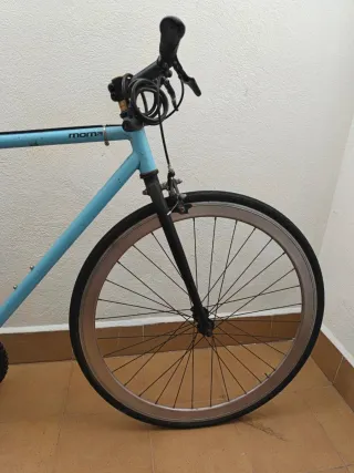 Bicicleta Moma Urbana Azul