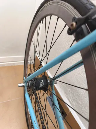 Bicicleta Moma Urbana Azul