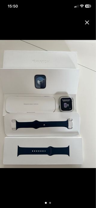 Apple Watch Series 9 GPS 45mm Plata original