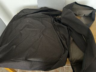 Funda reposapiés KIVIK gris/negro