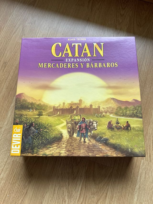 Catan + Catan Expansión Mercaderes y Bárbaros