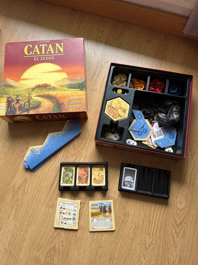 Catan + Catan Expansión Mercaderes y Bárbaros