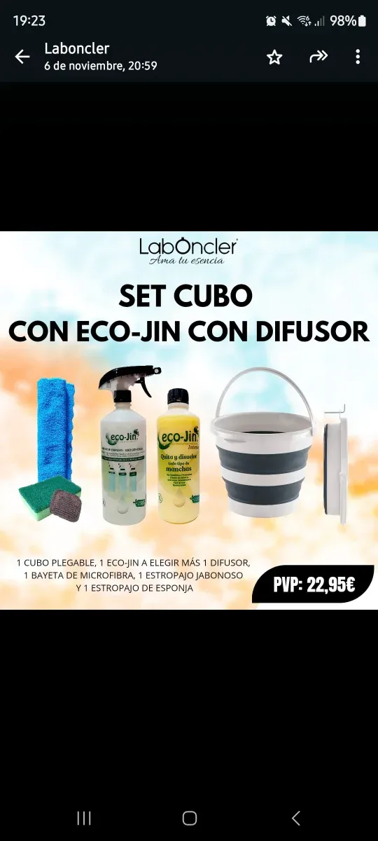 Limpiadores ambientadores.....