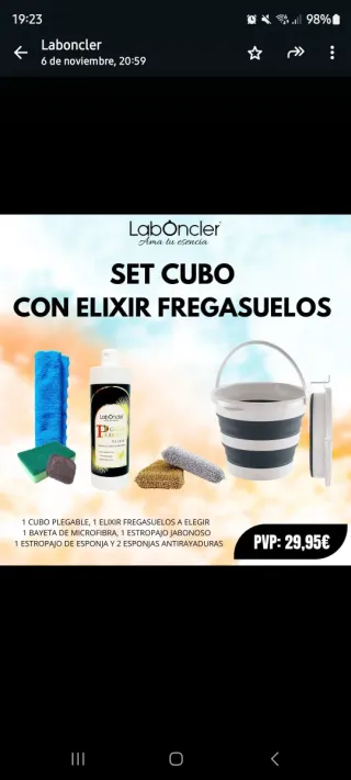 Limpiadores ambientadores.....