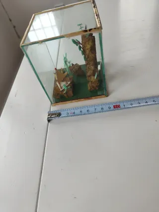 Miniatura Paesaggio Cinese Pagoda Ponte Cicogne
