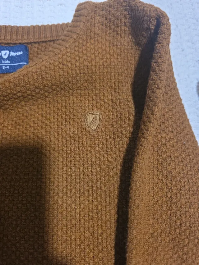 Jersey niño Álvaro Moreno marrón 3-4 años