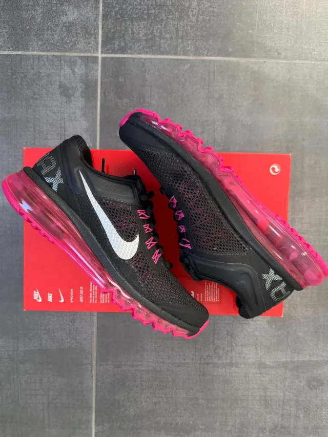 Nike Air Max 2013 nere/rosa