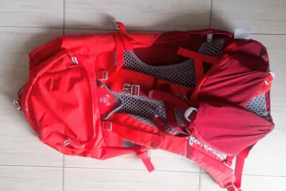 Mochila Quechua 20L Montaña Naranja/Roja