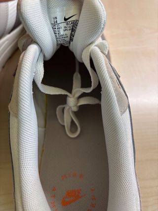 Nike Air Max 1 Gris/Naranja/Blanco