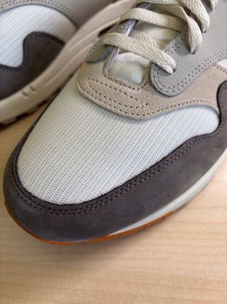 Nike Air Max 1 Gris/Naranja/Blanco