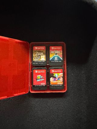 Nintendo Switch + Juegos y Accesorios