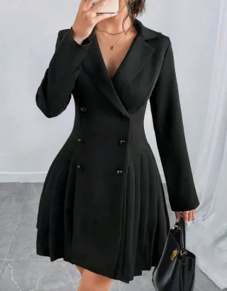 Vestido blazer negro mujer. Sin estrenar.