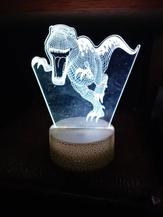 Lámpara LED Dinosaurio
