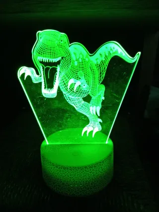 Lámpara LED Dinosaurio