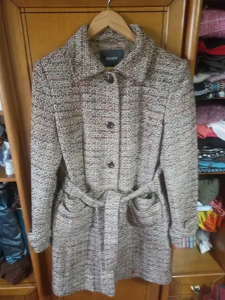 Abrigo Mujer Mexx Lana