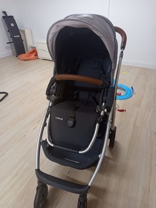 Carro Bebé Uppababy Cruz Gris completo