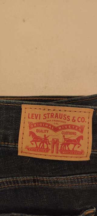 Pantalón Levis Mujer Azul Talla 29/34