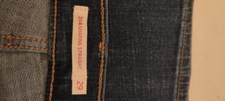 Pantalón Levis Mujer Azul Talla 29/34