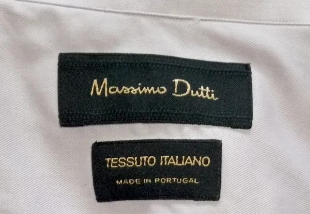 Camisa Massimo Dutti Blanca Talla M