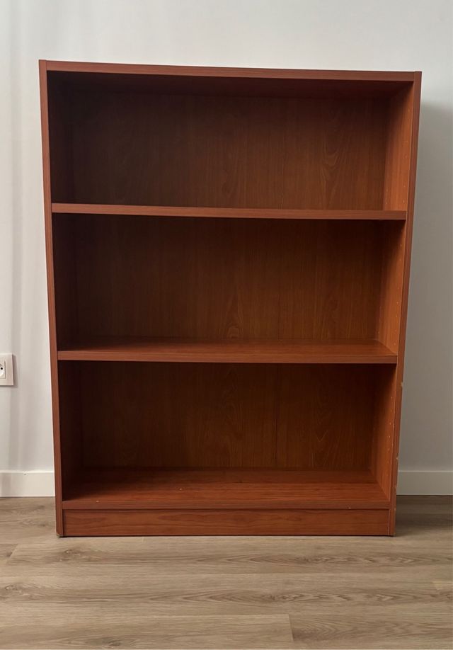 Estantería madera cerezo