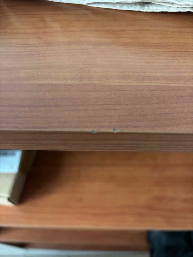 Estantería madera cerezo