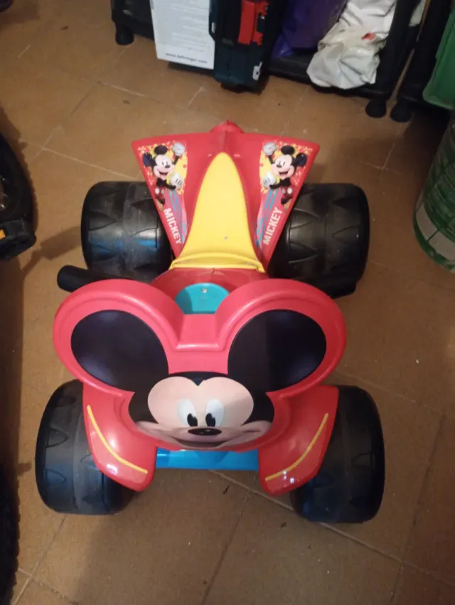 Coche Batería Mickey Mouse