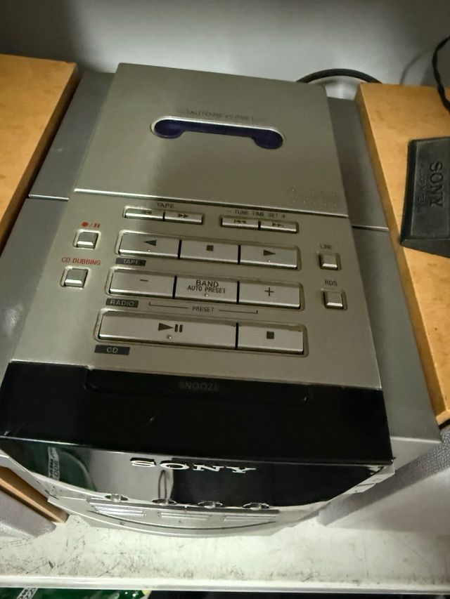 Minicadena Sony CD/MD