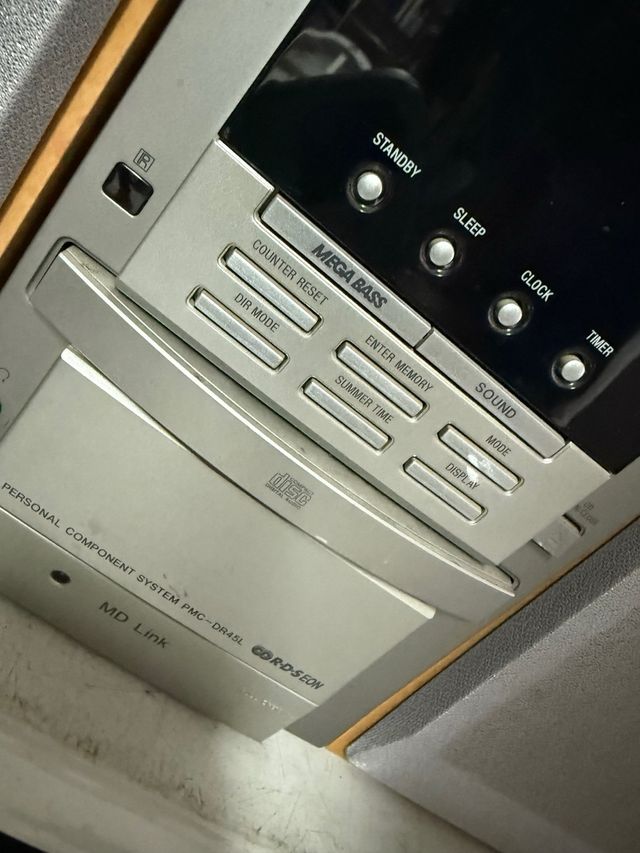 Minicadena Sony CD/MD