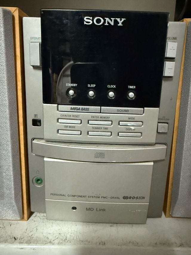 Minicadena Sony CD/MD