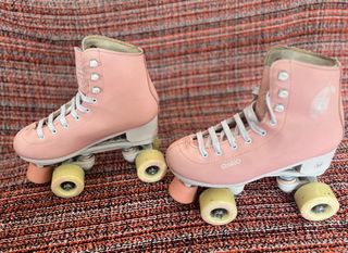 Patines Oxelo Quad 100 Rosa