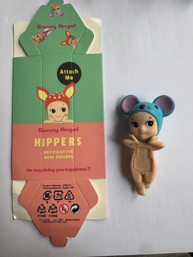 Sonny Angel Hippers Animal Ratón Azul